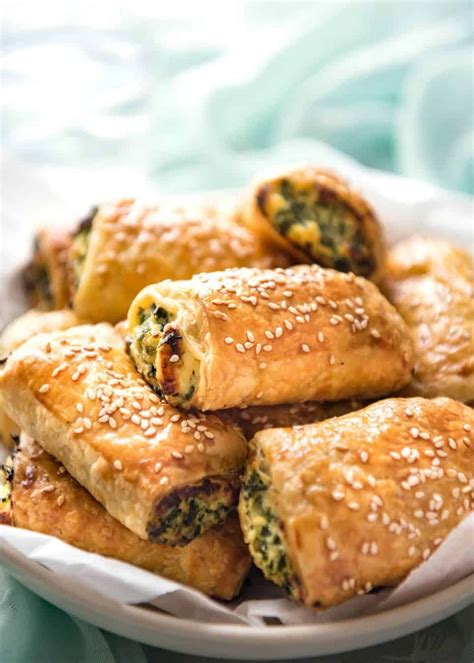 ricotta and spinach pasties recipe.